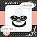 Cute Adult Pacifier for Anxiety Halloween: Large Size Big Shield Binky for Sleep - Silicone Nipple Paci for for Reduces Snoring