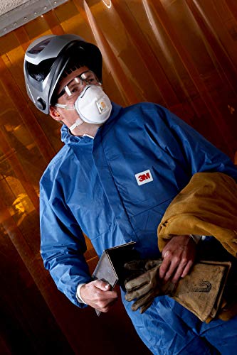 3M Protective Disposable Coveralls, Bulk Pack of 25, Hooded, Secondary Flame Spread-Resistant Treatment, SMS Based, Light Liquid Splash and Hazardous Dust Protection, Antistatic, XXL, 4530-BLK-XXL