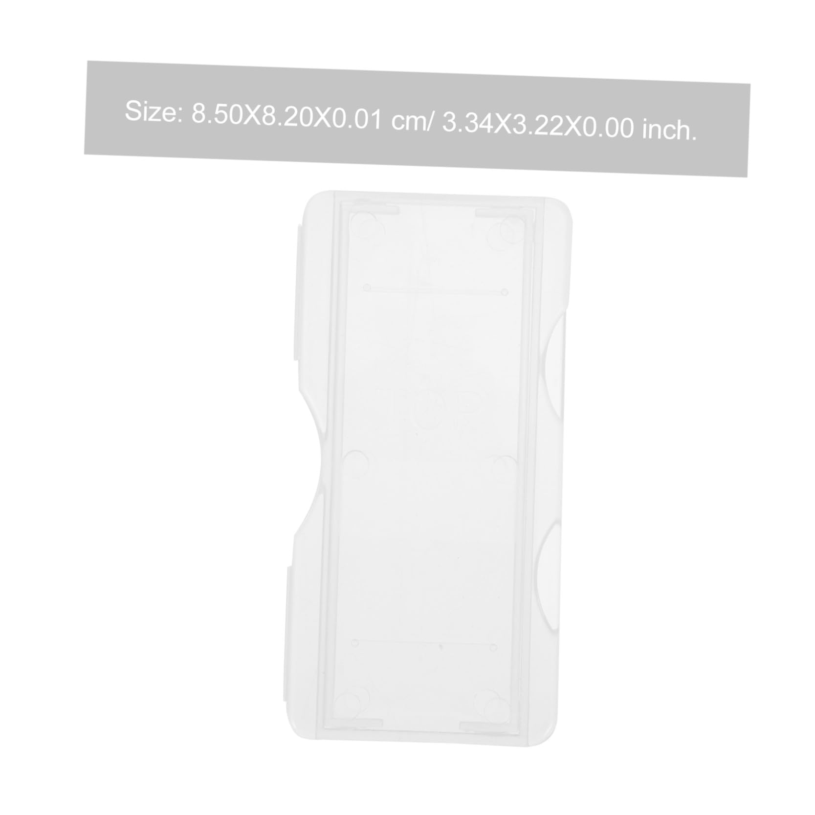 KOMBIUDA 100 Sztuk Sztuk Plastikowych Pojemników Do Przechowywania Preparatów Mikroskopowych Indywidualne Uchwyty Szkiełka Mikroskopowe Do Laboratoriów Trwałe i Lekkie Pudełka z
