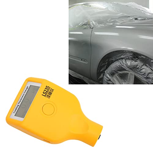 Paint Depth Gauge medidor de grosor de pintura multifuncional resistente a bajas temperaturas 0.0-2000μm miniatura 3