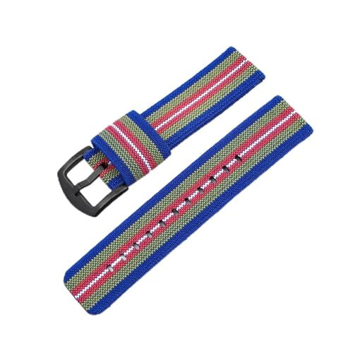 [X] iCXgbv Fit For Samsung Galaxy Watch 42mm 20mm 22mmGalaxy 3 41mm 46mm Active 2 Ή For Gear For Amazfit Bip ohΉ(Color bl