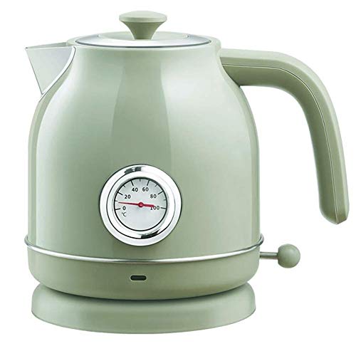 Bouilloire électrique portable 1.7 litre acier inoxydable blanche 1800 W