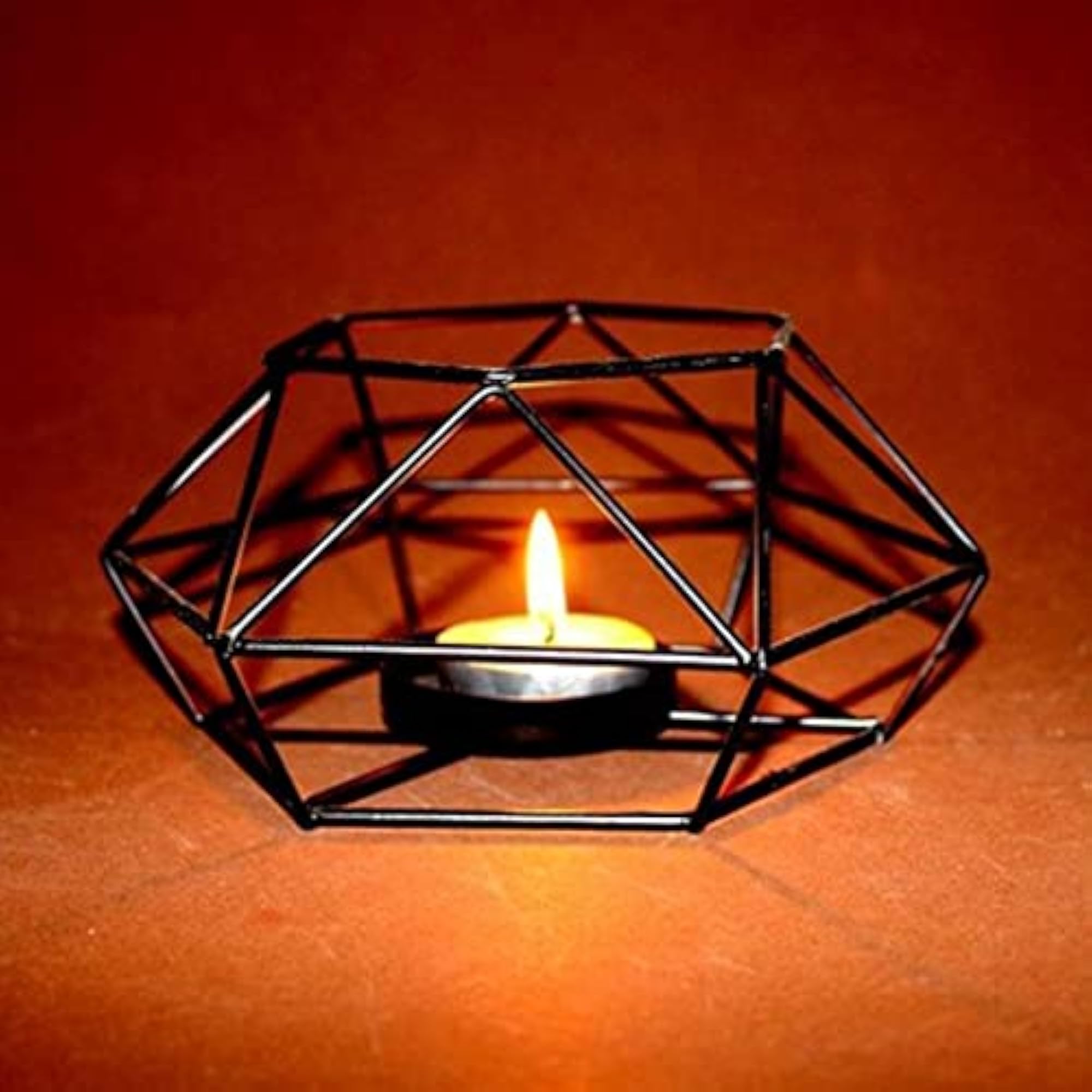 3D Geometric Wedding Candlestick Holder