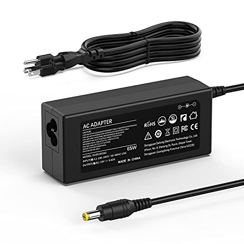N15Q1 Ac Adapter Laptop Charge for Acer Aspire E15 E5 E5-575 E5-521 R3 R3-471 Aspire 5 V5 V3 R7 M5 S3 E1 ES1 ES1-511 ES1-531 ES1-111M PA-1650-86 5742 5750 5349- 19V 3.42A 65w power Supply cord