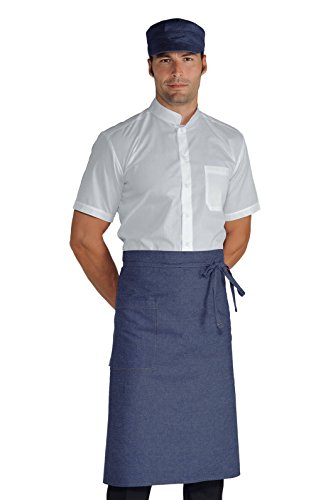 Isacco 085177 Dakar Grembiule, Taglia 100Cm X 70Cm, Jeans