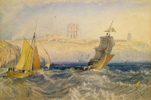 Toile Prieure de Tynemouth Turner decoration murale salon design 60x90