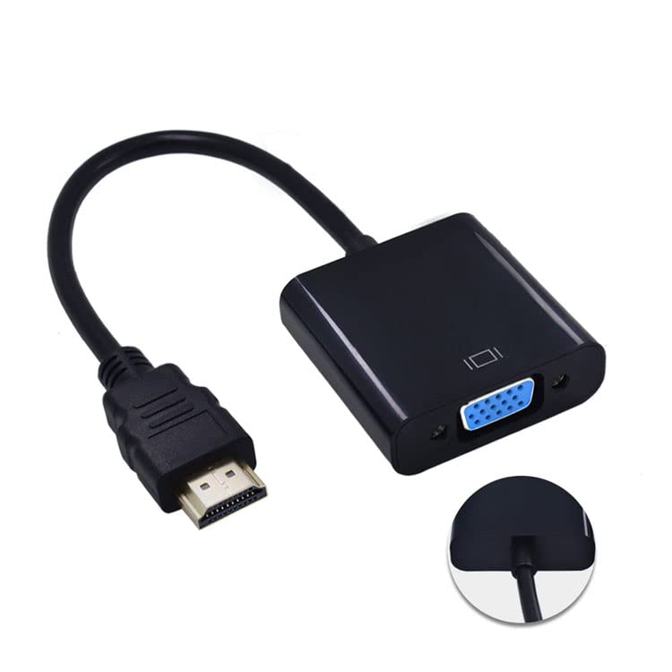 Adaptateur HDMI vers VGA câble vidéo 1080P idéal pour vos réunions et présentations sur projecteur