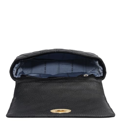 Image of Da Milano Small Leather Shoulder Bag (LB-OR-3024)