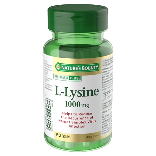 Nature's Bounty L-Lysine - 1000 mg - 60 Tablets - image 1