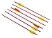 Last Punch 6 Aluminum Metal Arrows 14" Long Crossbow Arrows
