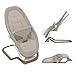 Maxi-Cosi Dove, Babywippe, 0–3 Jahre, 0–15 kg, Leichtgewicht Babywippe, Zusammenklappbar, Tragbar, Natürliches Wippen, 3 Liegepositionen, Eco Care 100% Recycelte Stoffe, Elegance Beige