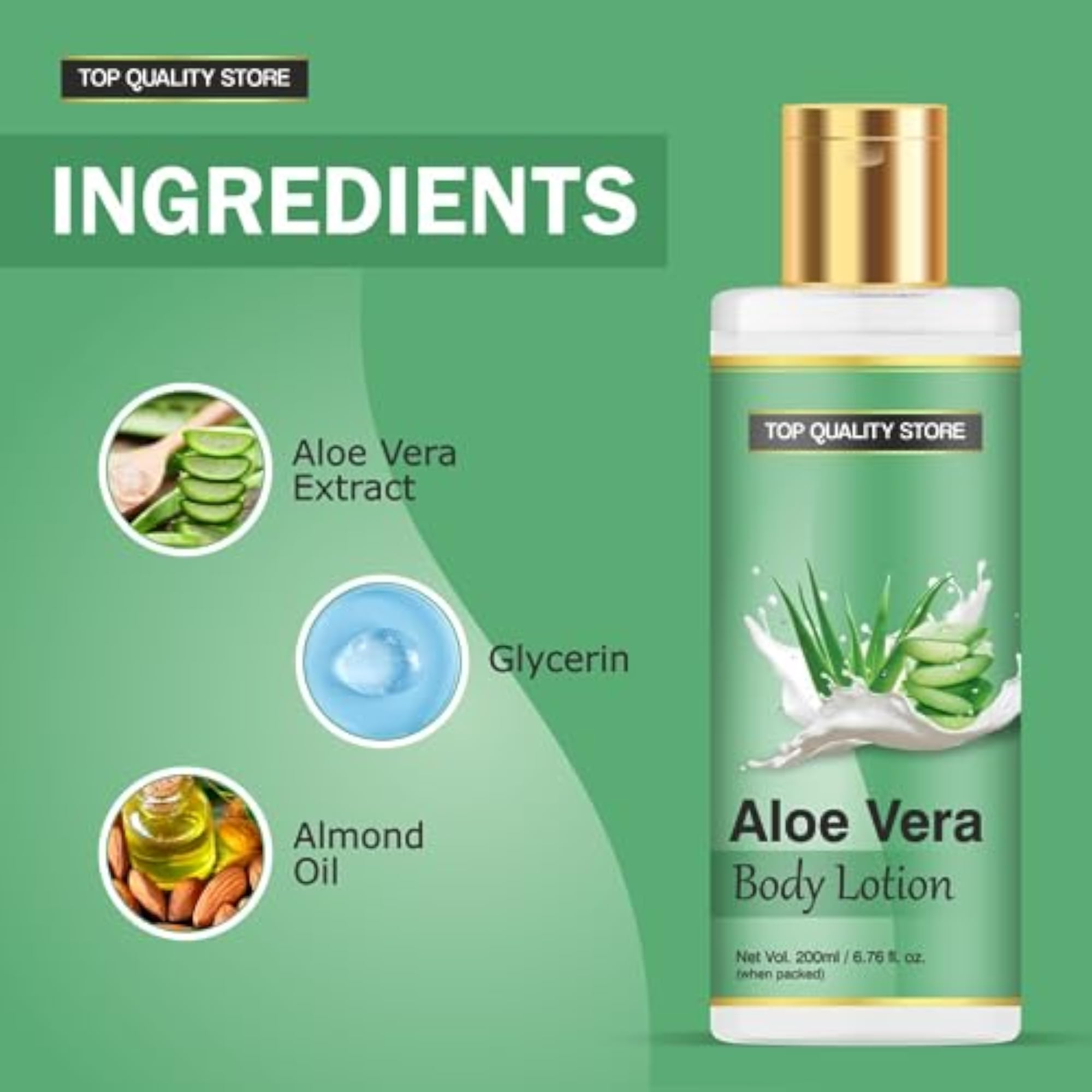 Aloe Vera Body Lotion for Nourishing Hydration