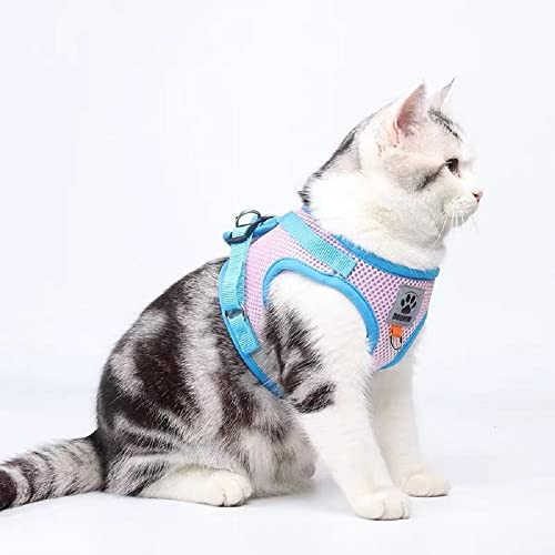 Domkim Step In No Pull Dog Harness And Leash Set For Small Medium Dogs, No Choke No Slip Dog Leash And Collar Set, French Bull Dog Vest Harnesses (Xl, Pink) #TOP4