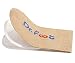Dr. Foot's Adjustable Orthopedic Heel Lift Inserts, Height Increase Insole for Leg Length Discrepancies, Heel Spurs, Heel Pain, Sports Injuries, and Achilles tendonitis (Beige, 3 Layers-L)
