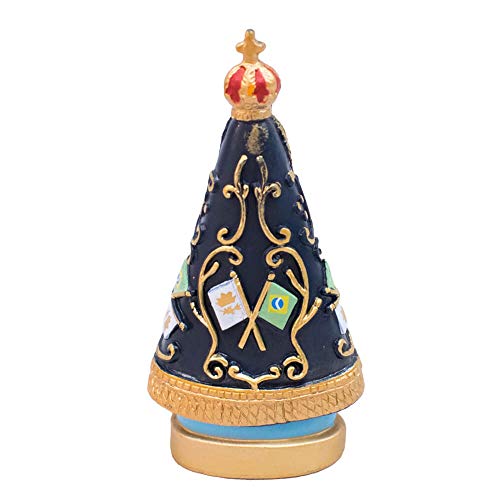 Nossa Senhora Aparecida 9cm - Enfeite Resina