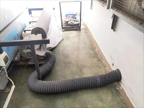 Tuyau de ventilation rétractable ignifuge pour chauffage et refroidissement