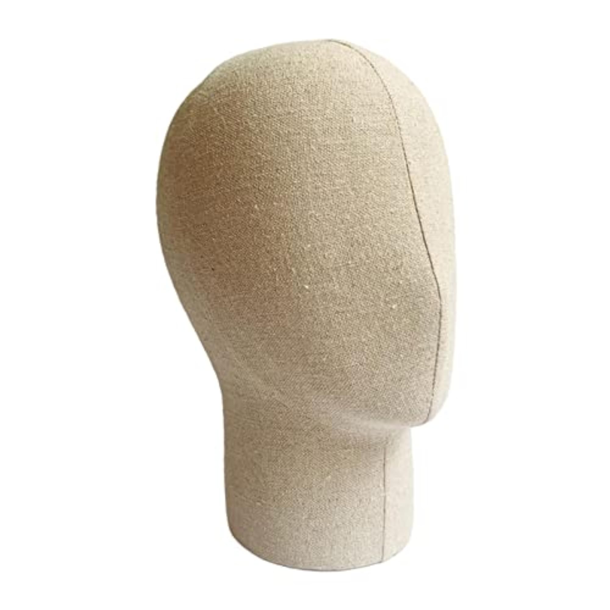 Linen Mannequin Head for Wig Display