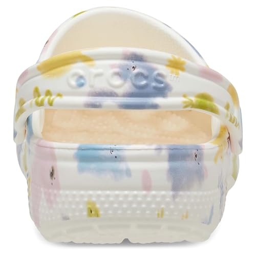Image of Crocs Unisex-Child Classic Watercolor Marbled Clog