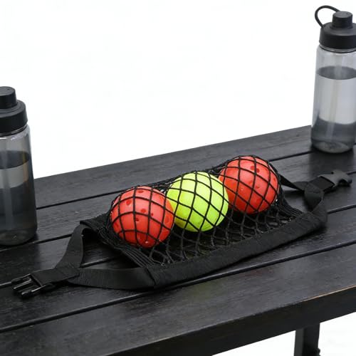 Bolsa de pickleball de malla transpirable y diseño compacto para guardar accesorios 7