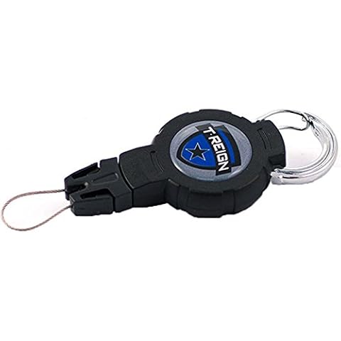 T-REIGN Retractable Gear Tether Fishing (Fish - Med 6-36" - Cara) Cover