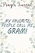 Produktbild Prayer Journal My Favorite People Call Me Grami Retro Style Funny Grandma Pretty: Sistergirl Devotions, Daily Bible Planner, Top Womens Gifts,6x9 in, Woman Multicolor Contacts