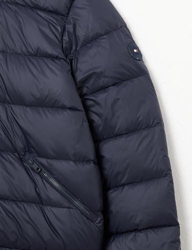 Tommy Hilfiger Damen Pufferjacke Down Funnel Jacket Kurz, Blau (Desert Sky), XXS – Ansicht 5