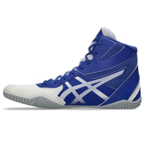 Image of ASICS Men Mesh Lace Up Wrestling Shoe