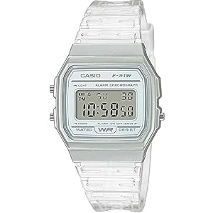 Casio F-91WS-7D Youth Unisex Digital