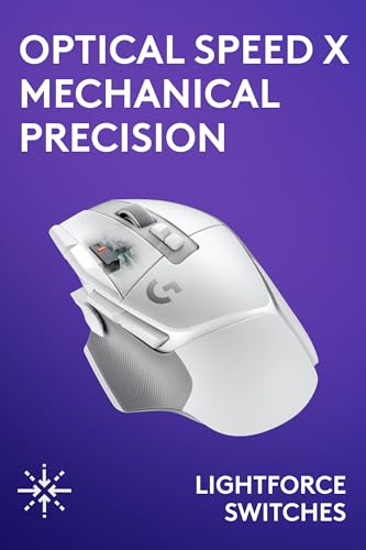 Image of Logitech G502 X Lightspeed Wireless Gaming Mouse + G515 TKL Wireless Gaming Keyboard (Tactile) Bundle: White