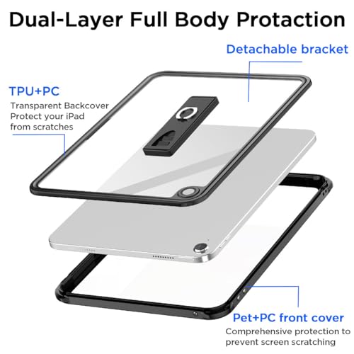 Coque iPad 10.9 étanche IP68 antichoc avec support vidéo et écran de protection - 3