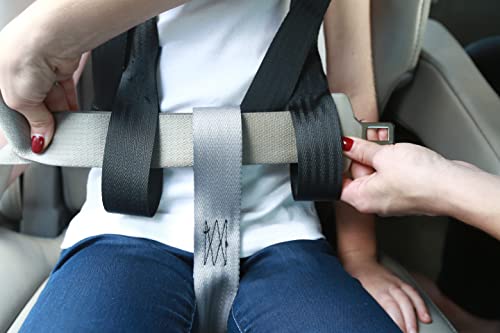Image of EZ-ON Products Durable 43YC. One Size Fits Most. Converts Personal Vehicle Lap or Lap /Shoulder Seatbelts Into a 5-Point Securement. User-Friendly Vest. No Mount Needed. Meets NHTSA Regulation.