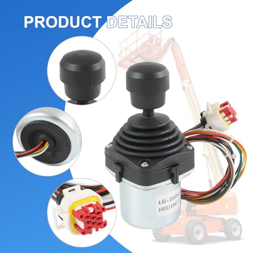 Image of RALBDX Joystick Controller Compatible With JLG Lifts 660SJ 460SJ 600A 450AJ 450A 600S 601S 600SC 660SJC Replace # 1600317 1001166539 1001129555 1001118417