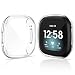 Produktbild KIMILAR 2 Stücke Schutzhülle Kompatibel mit Fitbit Sense/Versa 3 Hülle, (Nicht für Versa/Versa 2) Vollständige Abdeckung Weiche TPU Cover Case Schutzfolie für Versa 3/Sense Smartwatch