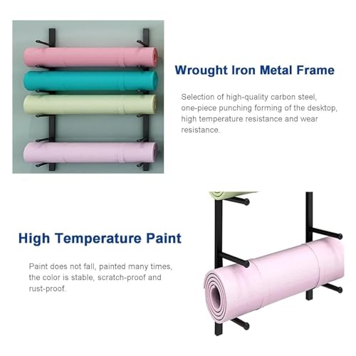 Support mural pour tapis de yoga : la solution anti-encombrement - 7