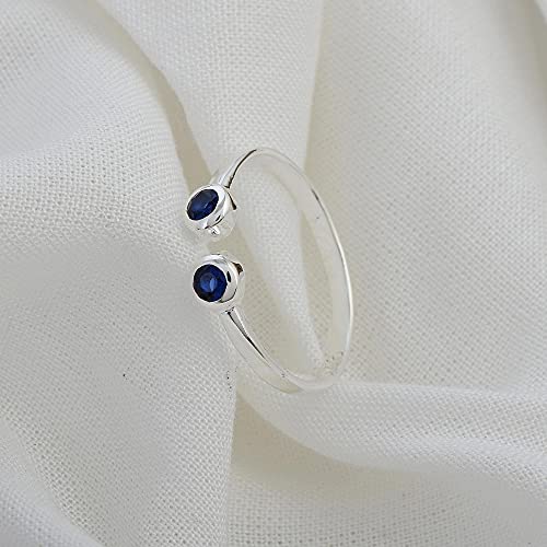 Bague réglable en argent sterling 925 résolvant les problèmes de taille - 3