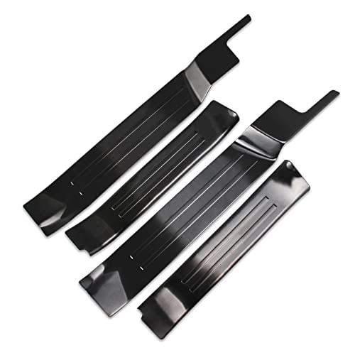 Seuil de porte haut de gamme en acier noir Toyota Sienna