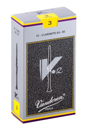Image of Vandoren CR193 Bb Clarinet V.12 Reeds Strength 3; Box of 10