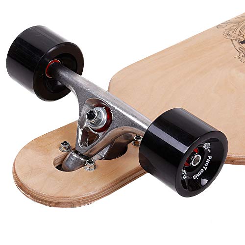 FunTomia Longboard Freeride Drop Through 42