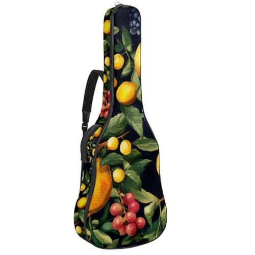 Sac à dos pour guitare acoustique 109 cm étanche en Oxford avec double sangle de transport