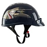 DOT Approved Motorcycle Helmet - Army (M)