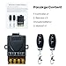 Hosyond Wireless Remote Control Switch AC110V/120V/240V 40A Relay Switch 433Mhz RF Remote Switch for Lights Pump Household Appliances Security Systems