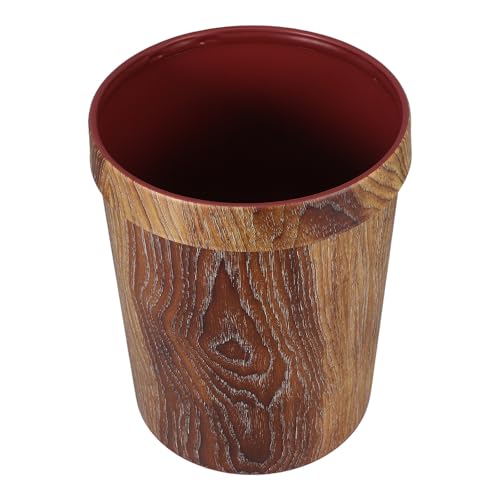 Poubelle 10l BETOOKY plastique effet bois finie la corvée des petits bacs