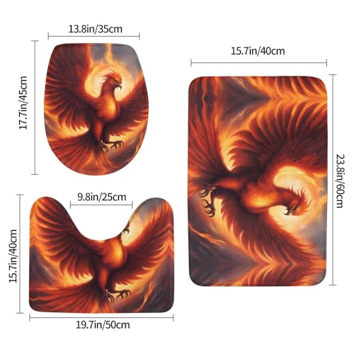 Tapis de bain antidérapant Phoenix pour éliminer les sols mouillés