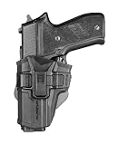 FAB Defense Scorpus M24 Belt Holster Level 2 Retention, CZ 75/SIG Sauer P226/Heckler & Koch USP...