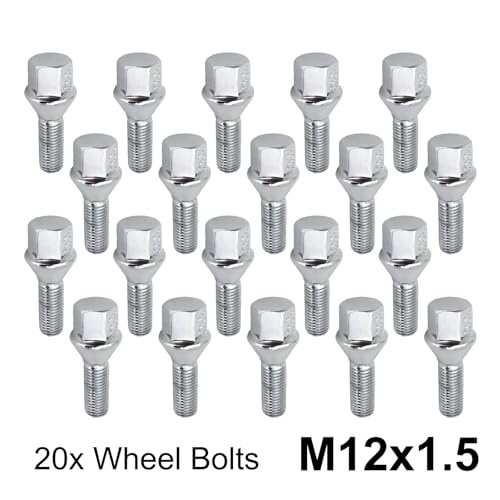 Pernos de rueda esféricos para coche E39 1995-2003 y E60 2001-2009 tornillos de llanta 2
