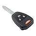 Keyless2Go Replacement for Keyless Entry Remote Car Key Vehicles That Use 4 Button OHT692713AA - 2 Pack