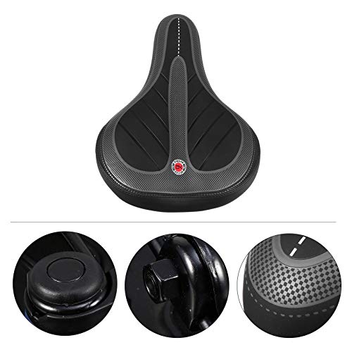 ABOOFAN Conforto Bicicleta Sela Assento Da Bicicleta Respirável À Prova de Choque Design Ergonomia P