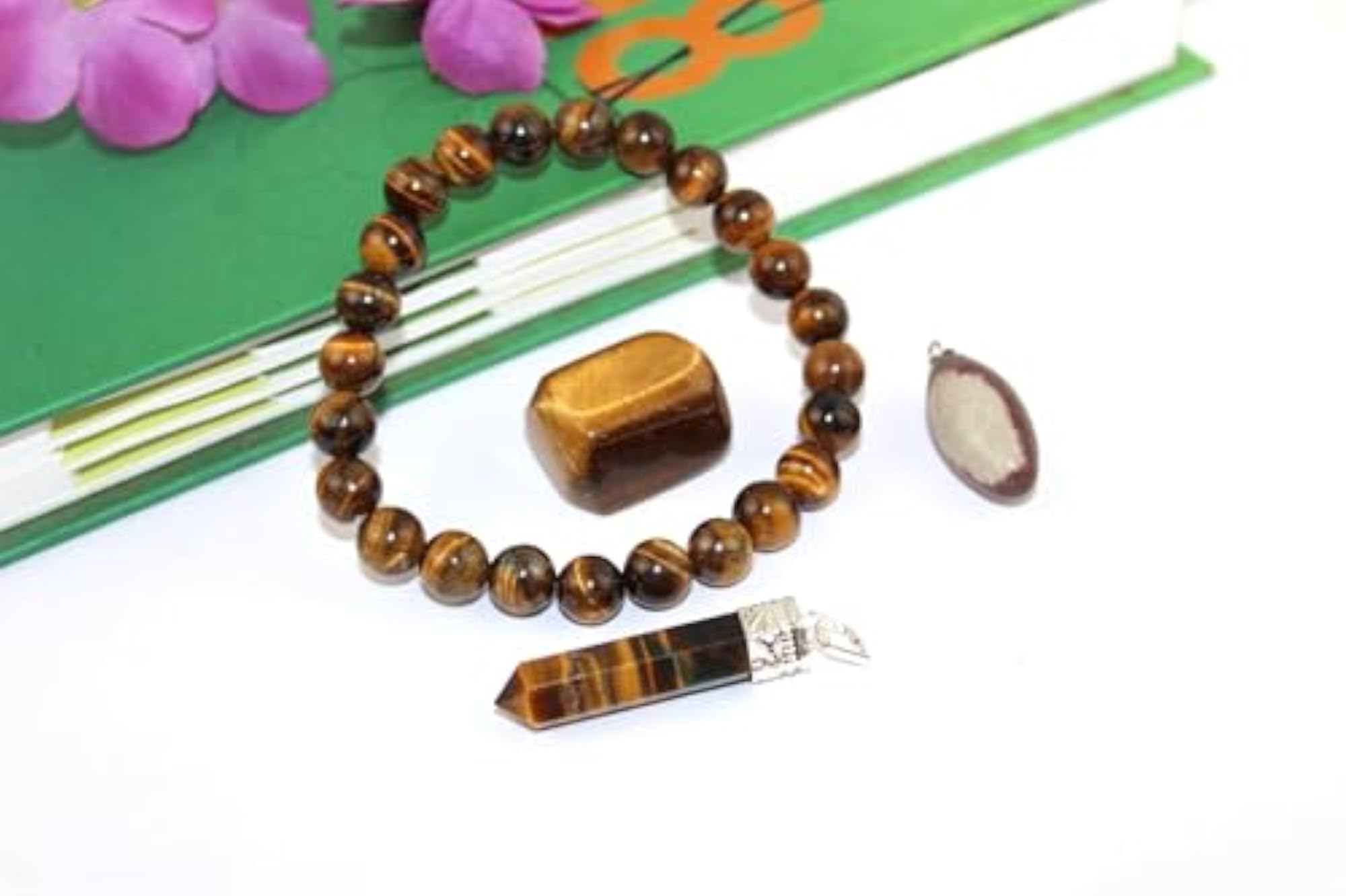 Jet Tiger Eye Stone Crystals for Protection and Confidence