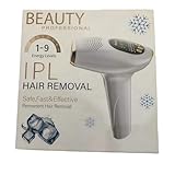 IPL Geräte Haarentfernung für Damen und Herren(Signalweiß)