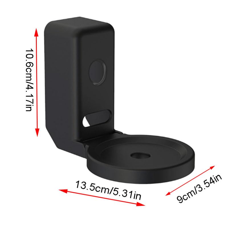 Wall-Mounted Speaker Bracket for Echo Dot 4th & 5th Gen Space Saving Bracket Speaker Mounting Accessory?Black?